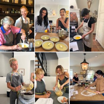 Some of the many cooking classes